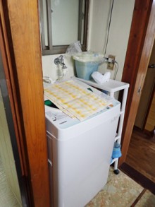 土台も補修し、安心して入浴できる浴室に 土台も補修し、安心して入浴できる浴室に